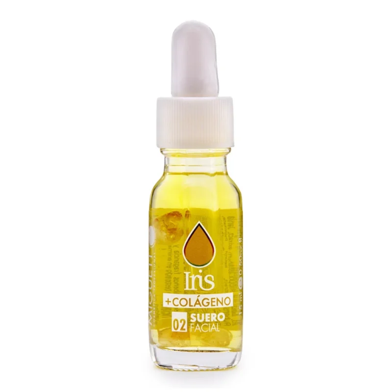 Iris Amarillo Reafirmante e Hidratante Suero Facial  15 ml y Mascarilla