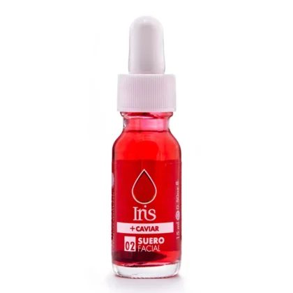 Iris Rojo Caviar Redefinición y Reafirmación Miguett Suero Facial 15 ml y Mascarilla
